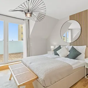  Апартаменты Stylish - 3 Min To U1 Kagraner Platz Австрия